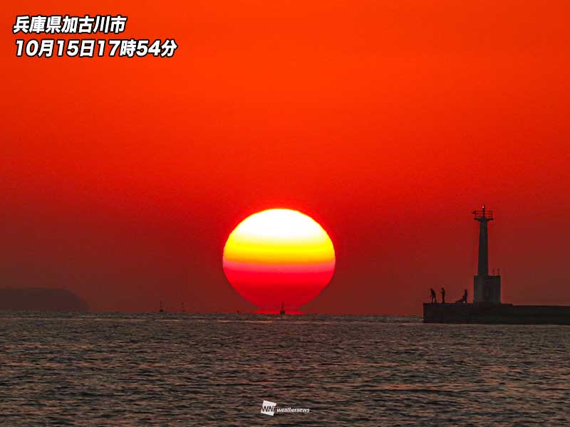 夕日の感動 夕日が綺麗すぎて感動しました🥲💛💛 夜は星も綺麗だったけど写真に