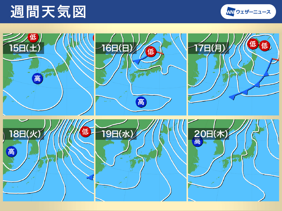 週間天気予報 週末は試験実施に問題ない天気 来週は再び大雪のおそれ 1月15日 土 21日 金 ウェザーニュース