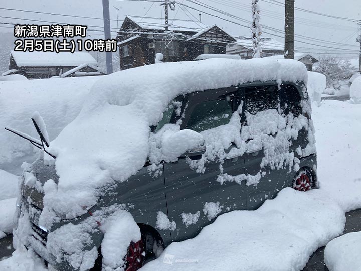 6時間で30cm以上の積雪増加も 明日にかけて北陸中心にドカ雪続く ウェザーニュース