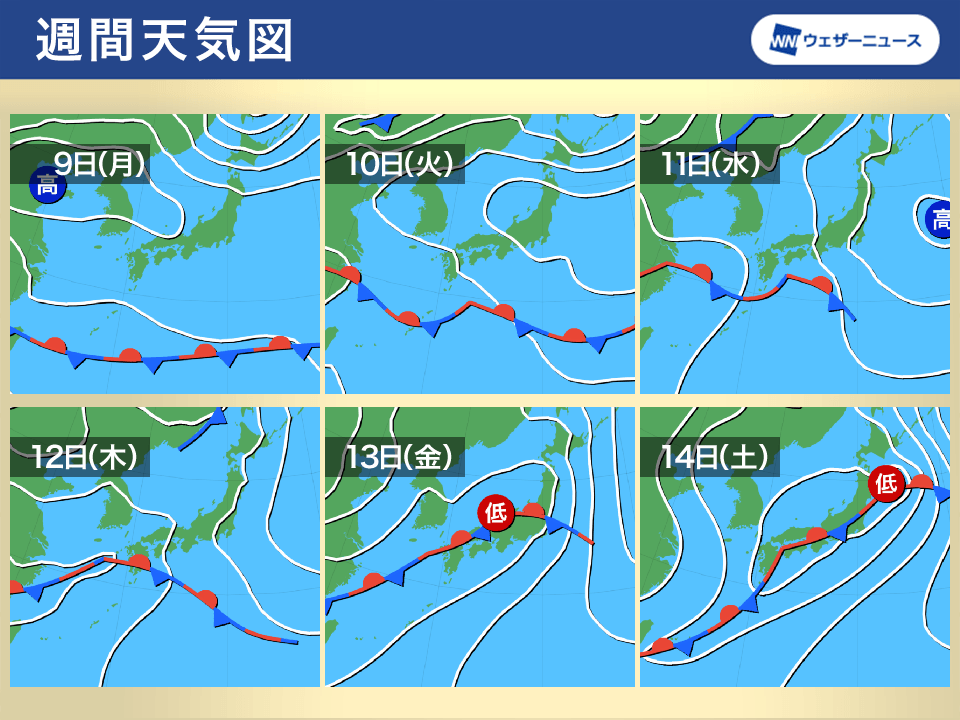 10年天気図: 明日の天気がひと目でわかる 10年天気図: 明日の天気がひと目でわかる 10年天気図: 明日