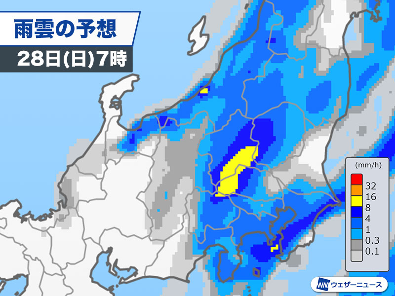 明日8月28日 日 の天気 関東は秋を感じる雨 西日本は残暑厳しい ウェザーニュース