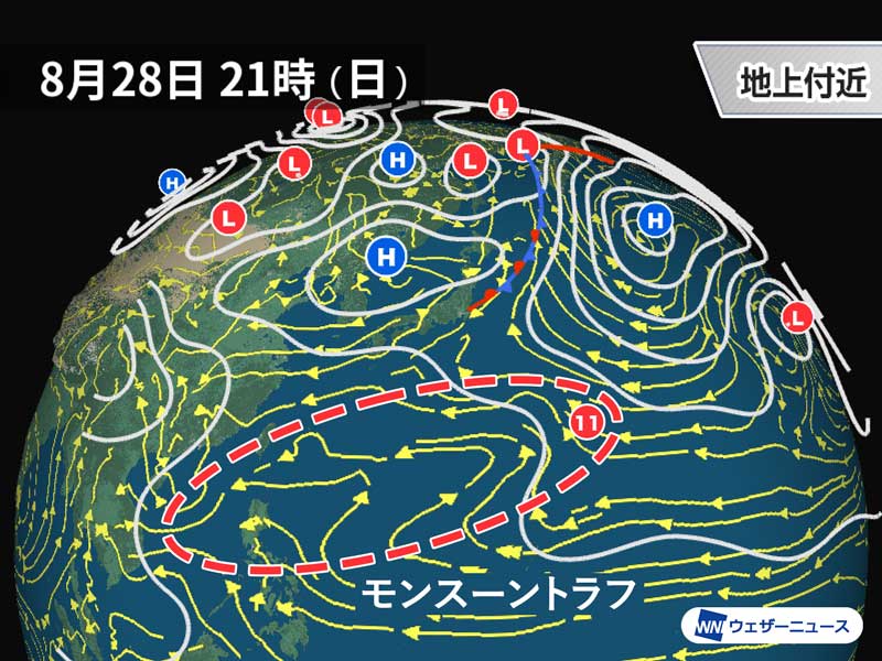 台風11号と別に、新たな熱帯低気圧が今後発生か 台風発生しやすい状況 - ウェザーニュース