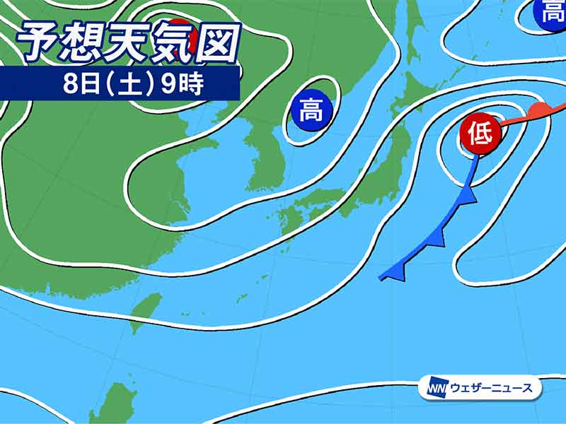 10年天気図 明日の天気がひと目でわかる！気象予報士・お天気