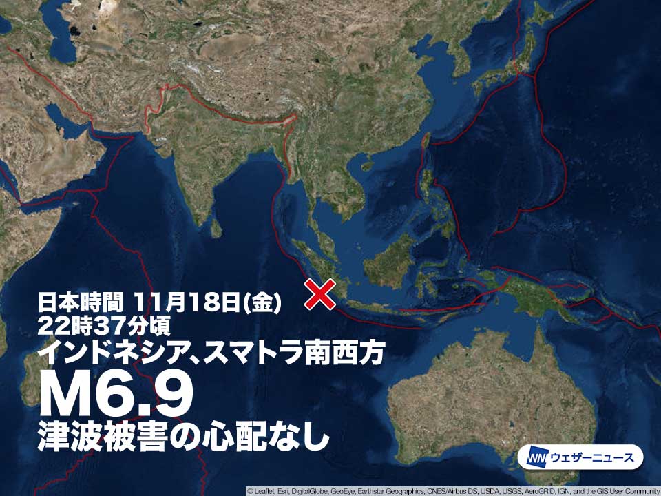 インドネシア地震