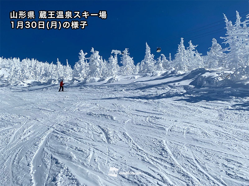 週末おすすめスキー場 新潟 長野など積雪増 気になる天気は ウェザーニュース