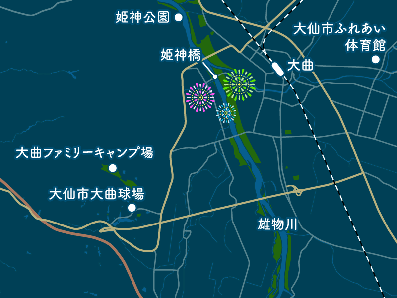 花火大会の天気 第95回全国花火競技大会「大曲の花火」（2023