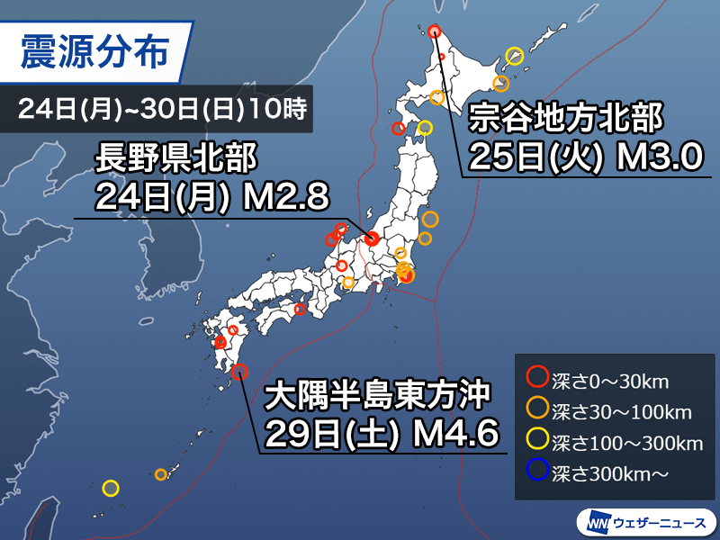 週刊地震情報 2025.3.30 ミャンマーでM7.7の大地震 遠く離れたタイ