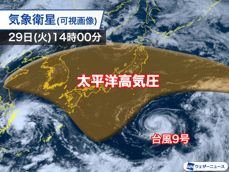 台風9号(クローサ) 週末は複雑な動きか 関東などに近づくおそれ