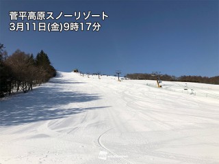 尾瀬 戸倉 スキー 場 天気