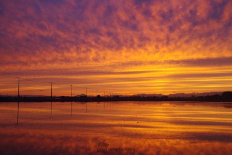 朝焼け 夕焼け Au天気