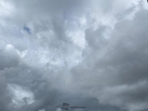 関東など灰色の雲 注目の空の写真 ウェザーニュース