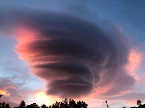 吊るし雲が出現 注目の空の写真 ウェザーニュース