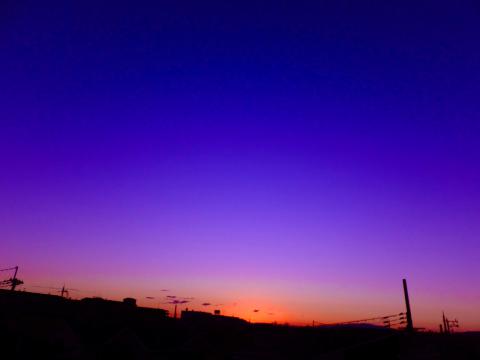 美しい夕暮れの空 注目の空の写真 ウェザーニュース