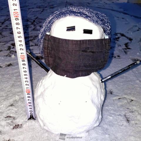 雪だるま作ってみた 注目の空の写真 ウェザーニュース