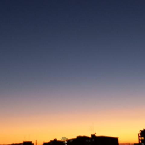 夕焼けグラデーション 注目の空の写真 ウェザーニュース