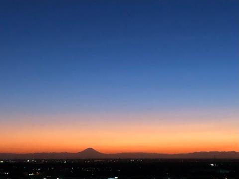 夕焼けグラデーション 注目の空の写真 ウェザーニュース