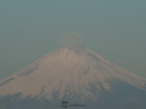 パール富士 注目の空の写真 ウェザーニュース