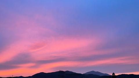 鮮やかな夕焼け 注目の空の写真 ウェザーニュース