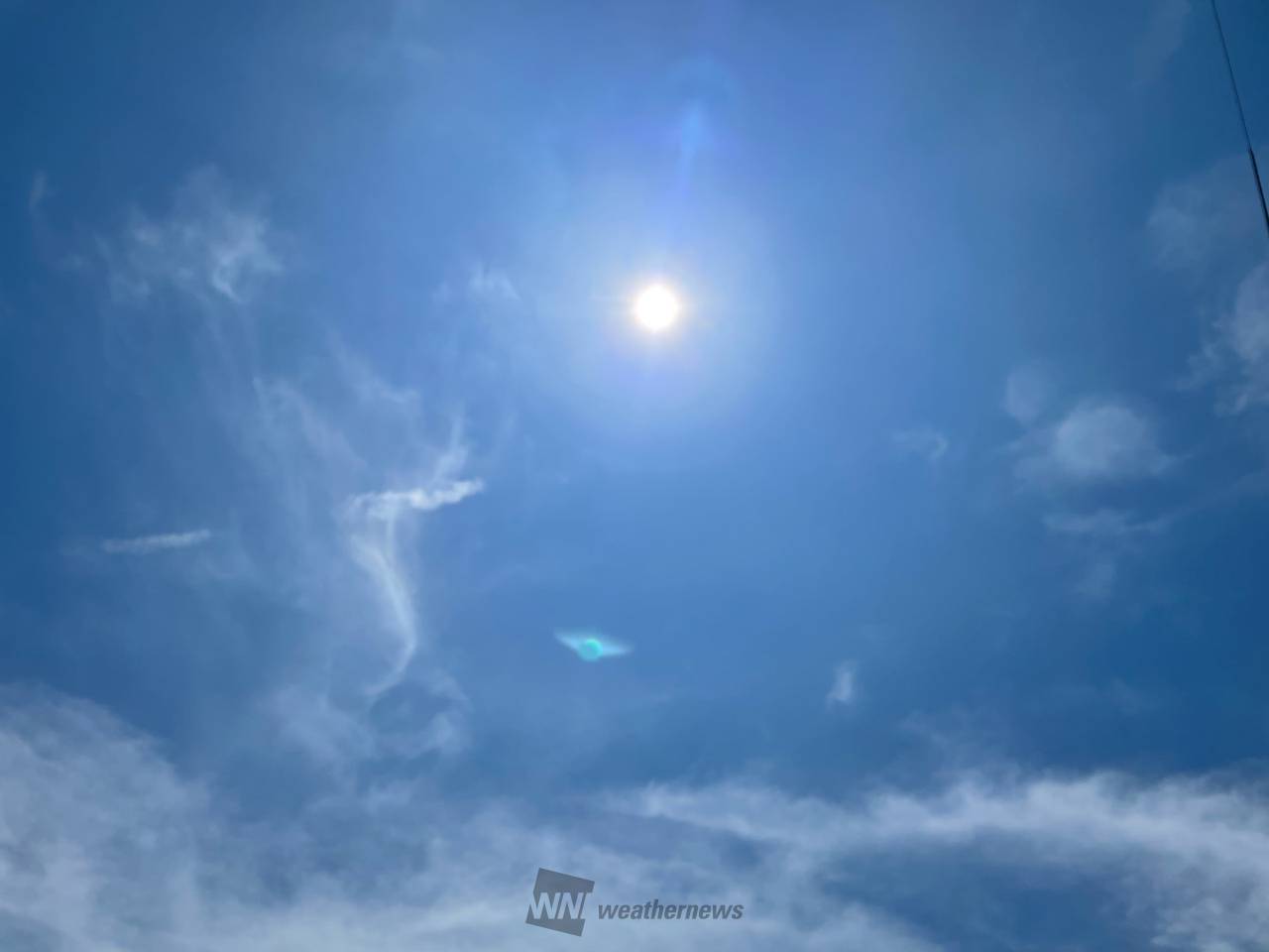 こんにちは 倉敷市は薄い雲はありますが 岡山県倉敷市 ポンジ先輩 ウェザーニュース