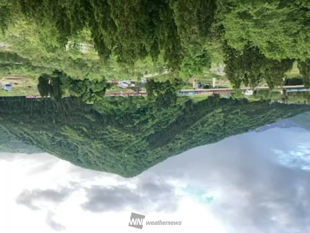 一日の最後に一寸青空見えて来ました。風は 新潟県南魚沼郡湯沢町 小麦色の雪達磨 ウェザーニュース