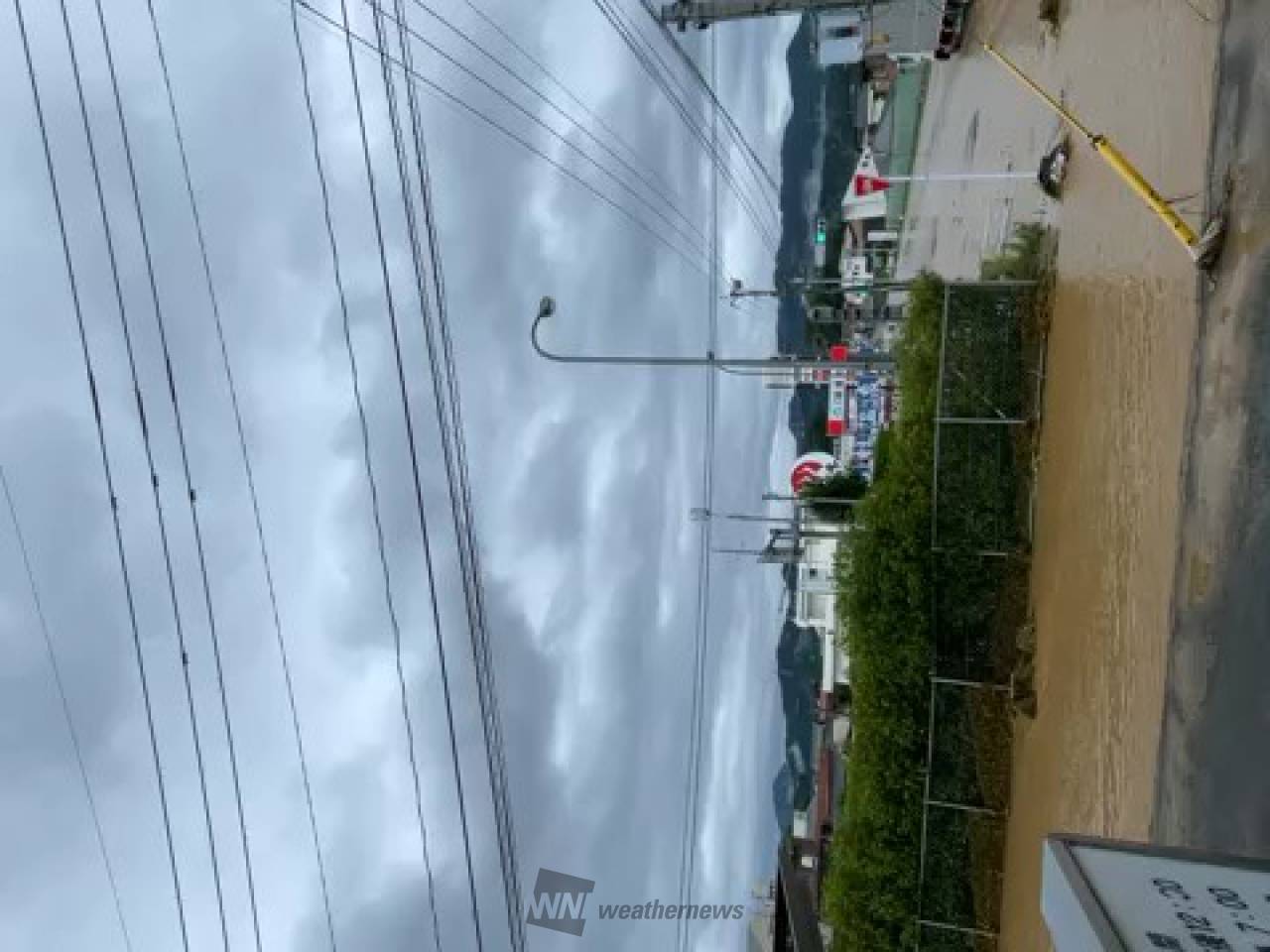 国道386号杷木インターチェンジ付近 日 福岡県朝倉市 はまごう ウェザーニュース