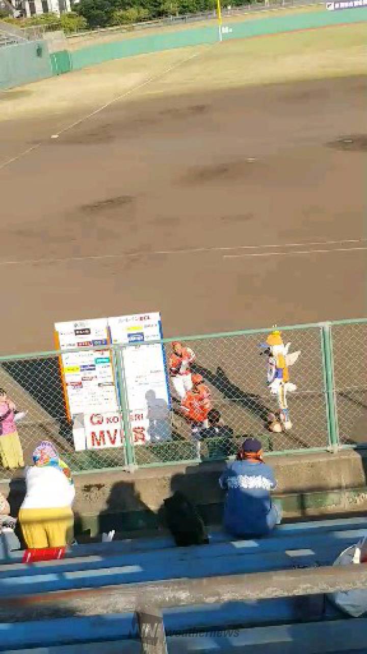 昨日柏崎市佐藤池野球場勝利の表彰式で M 新潟県糸魚川市 洋介 ウェザーニュース