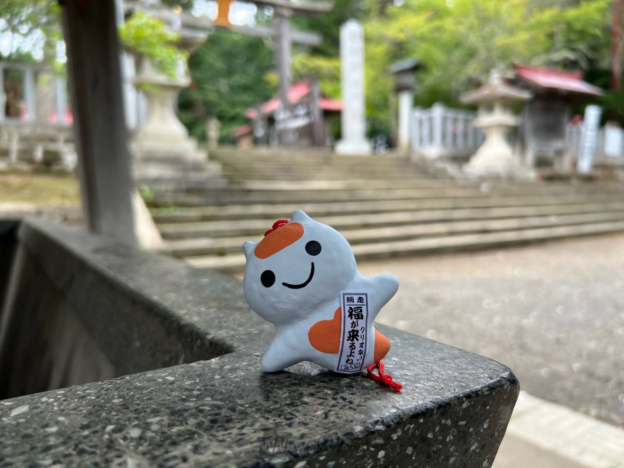網走神社に来ました。北海道ではえぞみくじ 北海道網走市 かっぱ ウェザーニュース