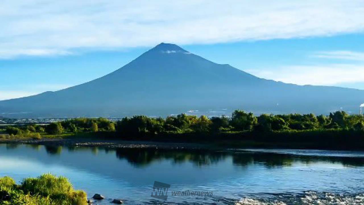 朝イチリポート おはようございます。 静岡県静岡市清水区 かずぼんZoo ウェザーニュース