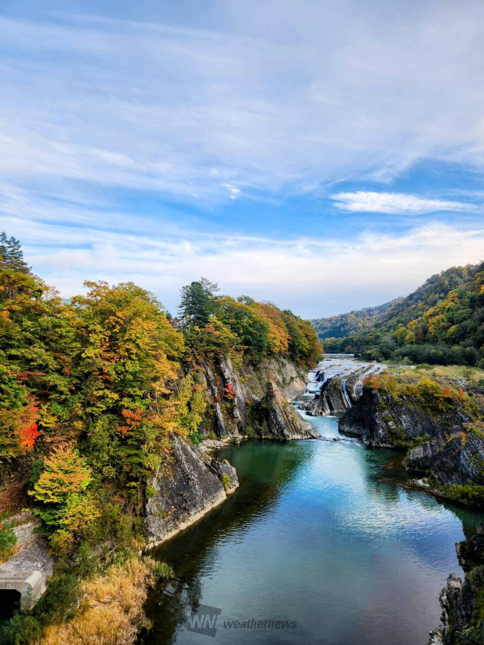 家に着いたので整理しました。15時34分 北海道夕張市 百一年記念塔 ウェザーニュース