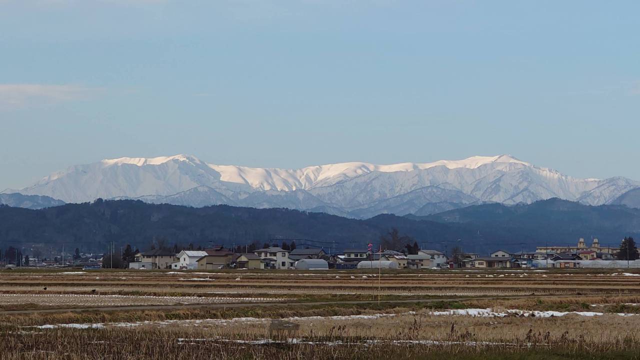 皆さん、こんにちは。 奥の飯豊（いいで） 福島県喜多方市 RYT ウェザーニュース