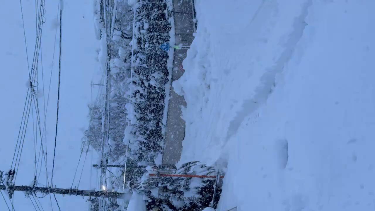 岩手県久慈市の様子です。あまり降らないエ 岩手県久慈市 ななパパ ウェザーニュース