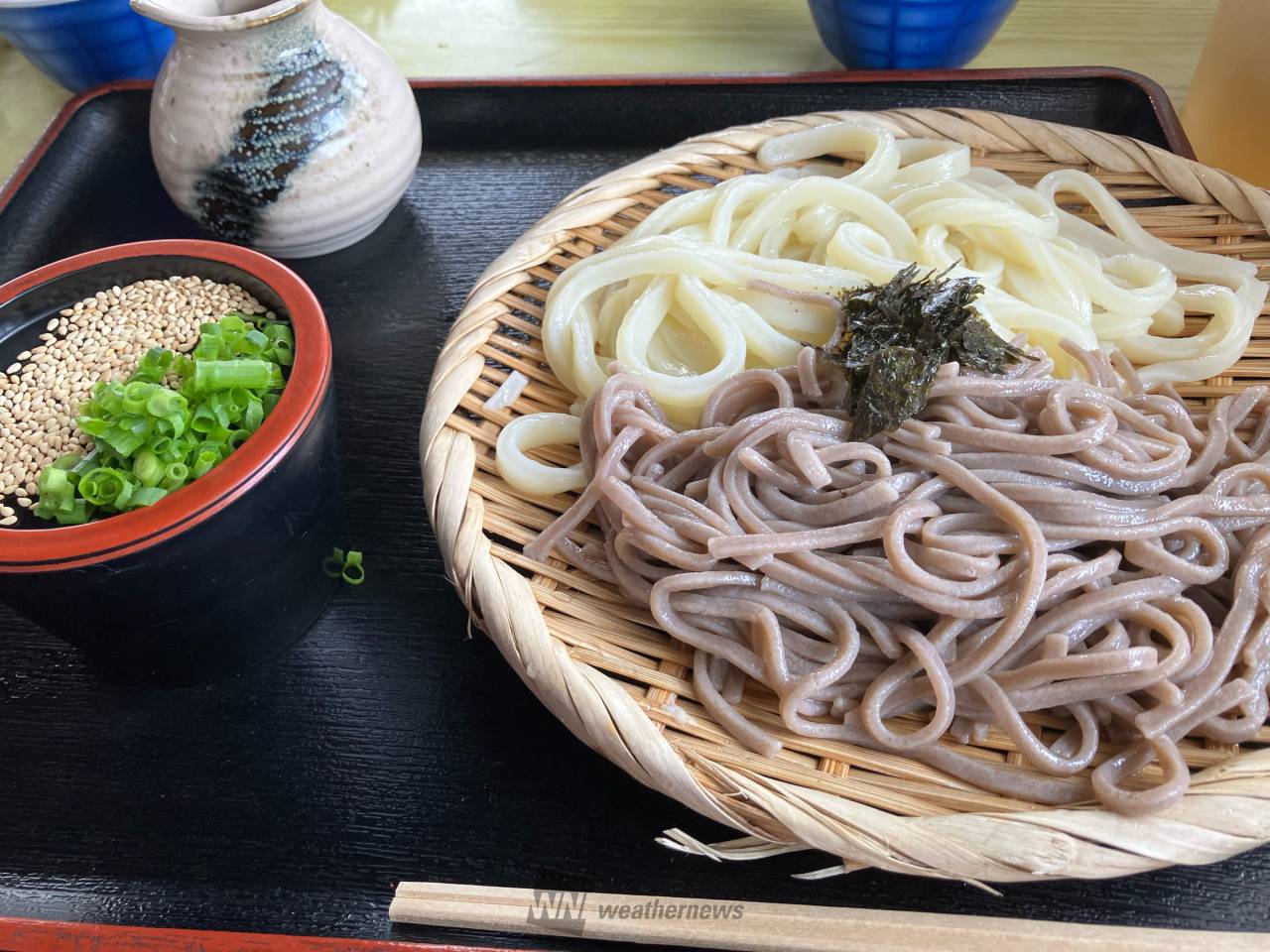 丸亀市のざるうどん&ざるそばを頂きました | 香川県丸亀市 | -みっちゃん | ウェザーニュース