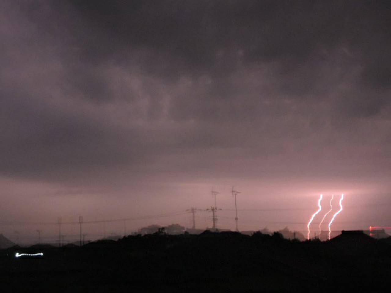 稲妻 ⚡ | 千葉県山武郡九十九里町 | 圭奈 | ウェザーニュース