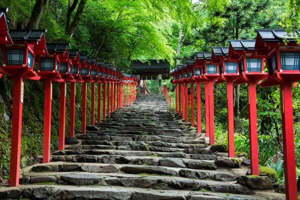 貴船神社の参道